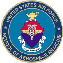 Graphic of USAF School of Aerospace Medicine Logo