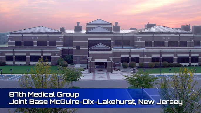 Joint Base McGuire-Dix-Lakehurst 87th Medical Group Clinic screenshot