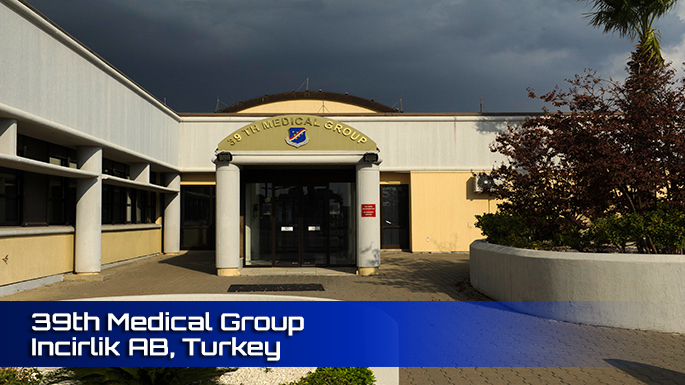39th Medical Group Incirlik AFB Clinic screenshot