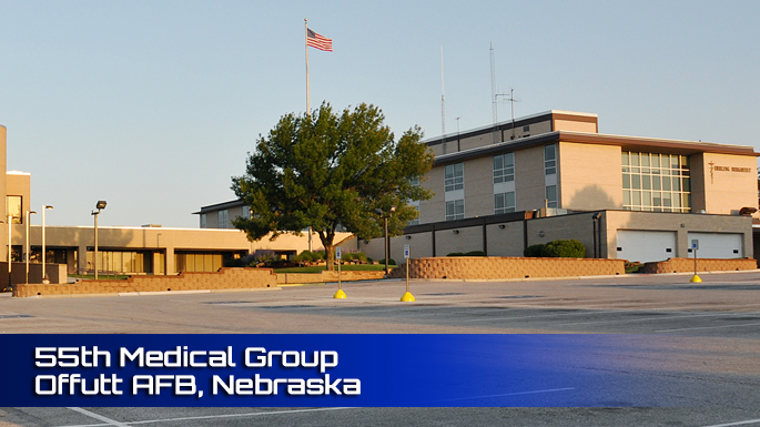 Offutt AFB 55th Medical Group Clinic Screenshot.