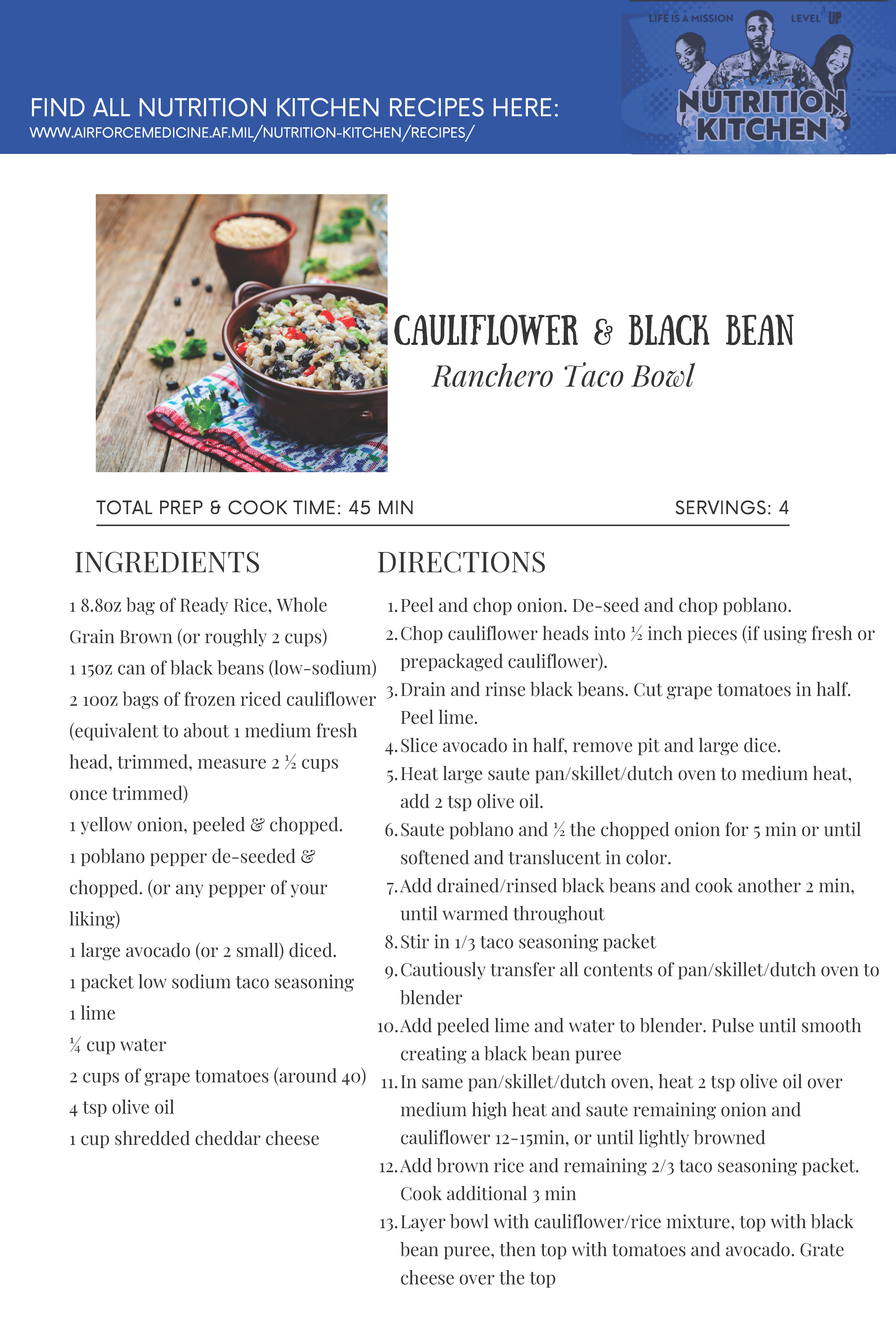 Image of Recipe for Taco Bowl
