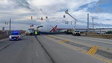 Image of To train medics to save lives, fuselage travels to WPAFB