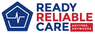Graphic of Ready Reliable Care Logo